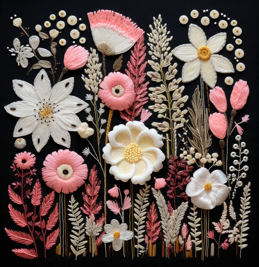 wbsoft_Flat_view_top_view_textured_embroidered_painting_of_pink_c38c234d-4fd0-40af-8d4d-b1f6657f2996.png