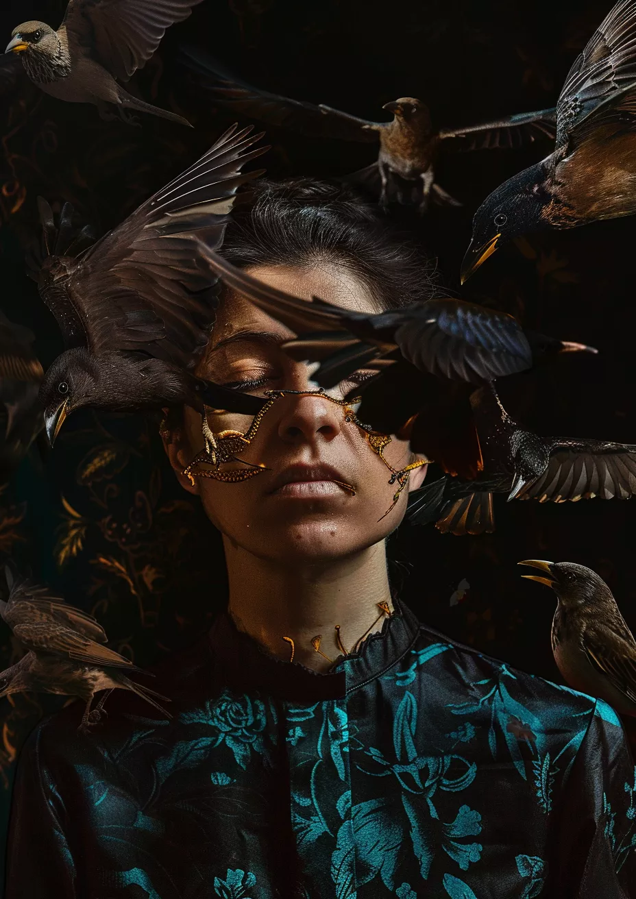 wbsoft_a_piece_of_artwork_that_contains_multiple_birds_a_woman__212f713c-b687-4d44-af20-717c7ad69e5b.png