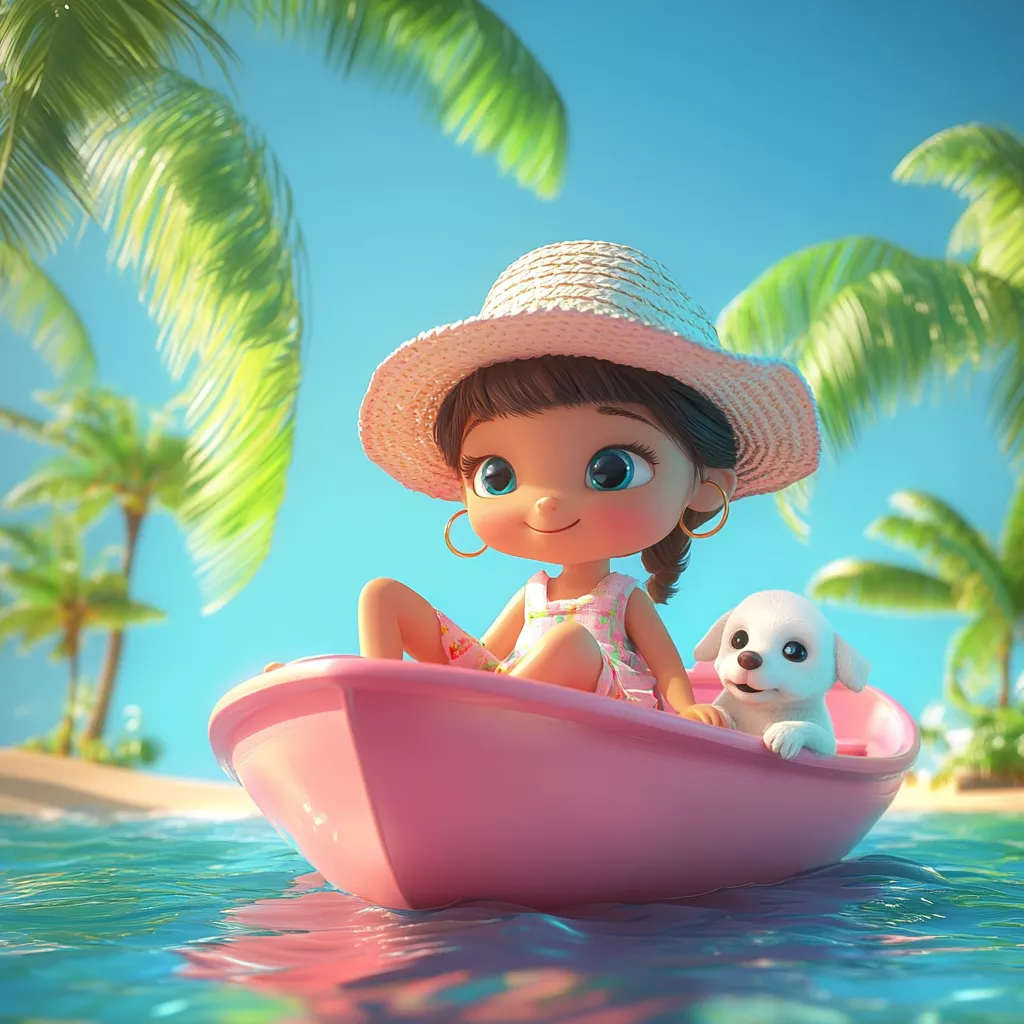 wbsoft_A_cute_3D_cartoon_small_girl_relaxing_on_a_pink_boat_flo_470b9044-feb6-4d5d-8e67-e33ffbe55f67.png
