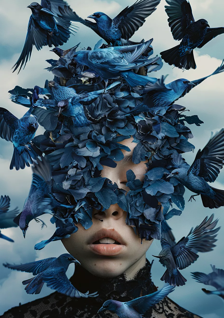 wbsoft_a_piece_of_artwork_that_contains_multiple_birds_a_woman__ee628409-b90e-4186-8863-0c7644176eb0.png