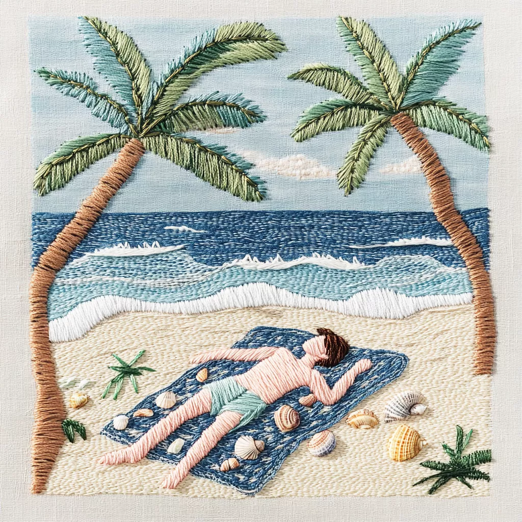 wbsoft_An_embroidery-style_illustration_of_a_peaceful_beach_sce_962e2692-1d70-4ea3-9096-607e10dbf43e.png
