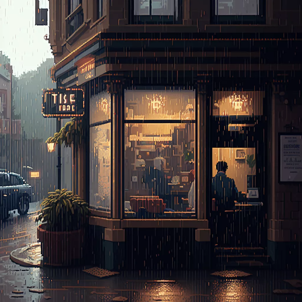 wbsoft_6-bit_pixel_art_outside_of_cafe_on_rainy_day_light_comin_059a00d6-fce9-456c-a73a-05413b2ae0dd.png