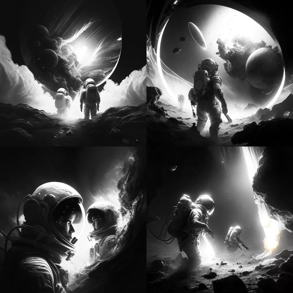 wbsoft_Astronauts_exploring_planets_light_explodes_black_and_wh_2585891b-18bb-4881-9c86-7a35a1ce02e4.png