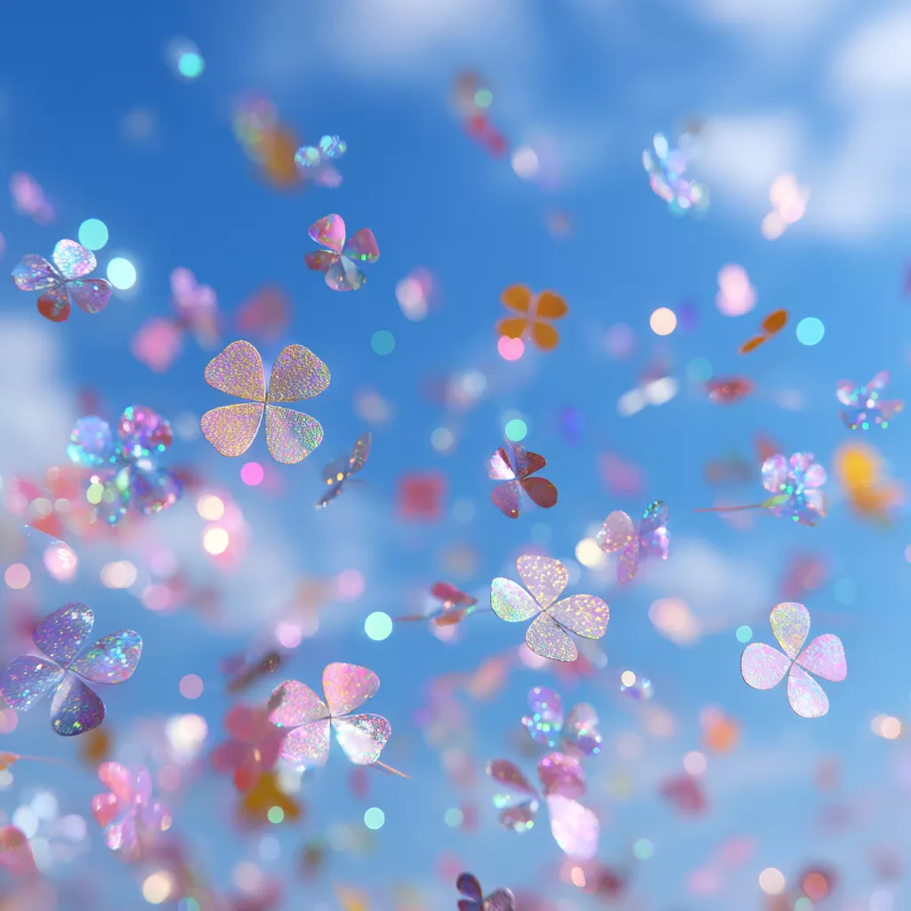 wbsoft_A_dreamy_sky_filled_with_colorful_four-leaf_clover-shape_e4346f69-548e-4ab8-b847-cc78d2a9a2d6.png