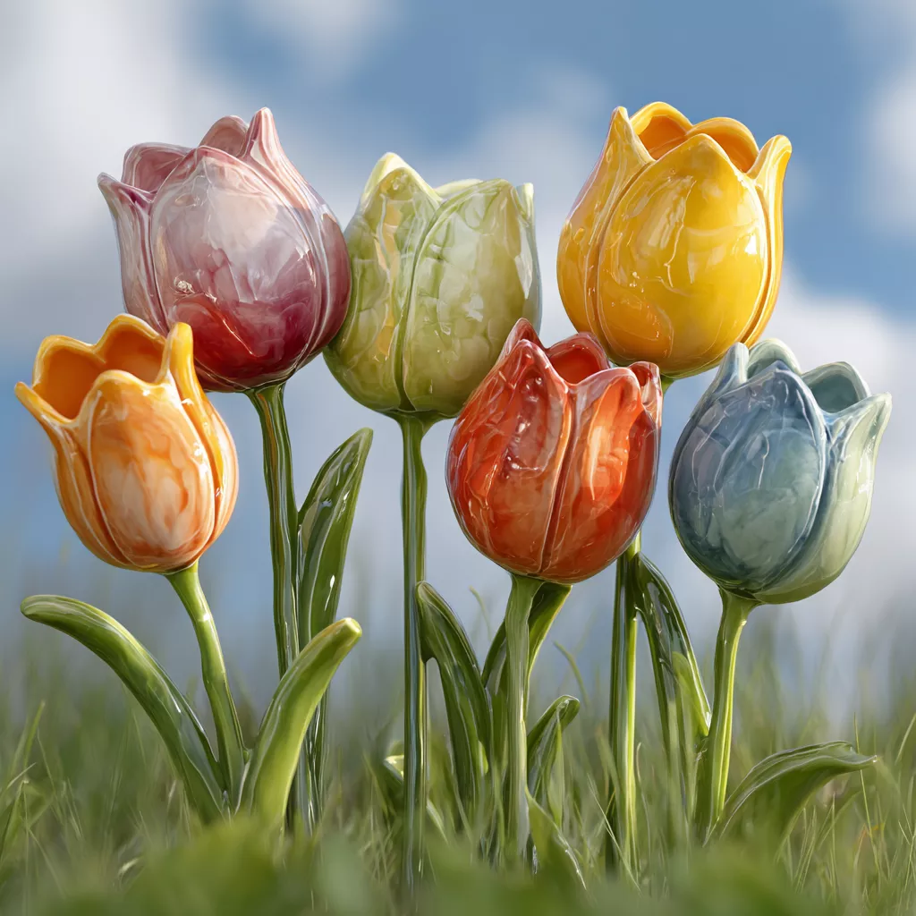 wbsoft_A_group_of_ceramic_tulips_in_various_colors_glossy_and_a_cf5f2379-94ad-4f18-b7e6-cd2a8cf48148.png