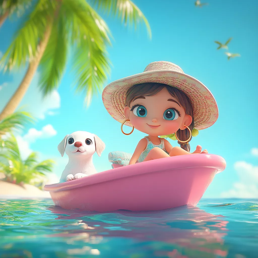 wbsoft_A_cute_3D_cartoon_small_girl_relaxing_on_a_pink_boat_flo_160af169-7270-4444-80c6-3347489a133e.png