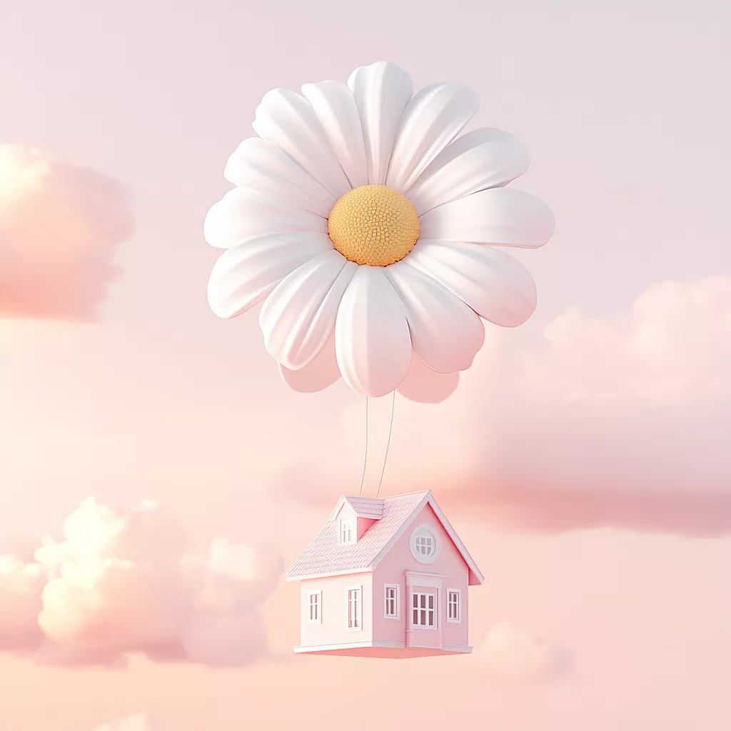 wbsoft_A_white_daisy-shaped_balloon_with_a_light_pink_house_flo_a8bd8af4-4050-472c-b54f-f1f3b09e6843.png