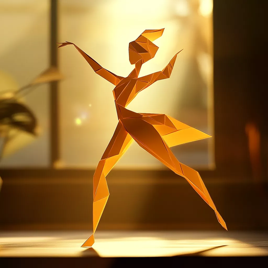 wbsoft_1d_Origami-style_cartoon_dancer_folded_paper_hat_casting_02e2b786-8344-4eb1-94a8-c9f73cae286c.png