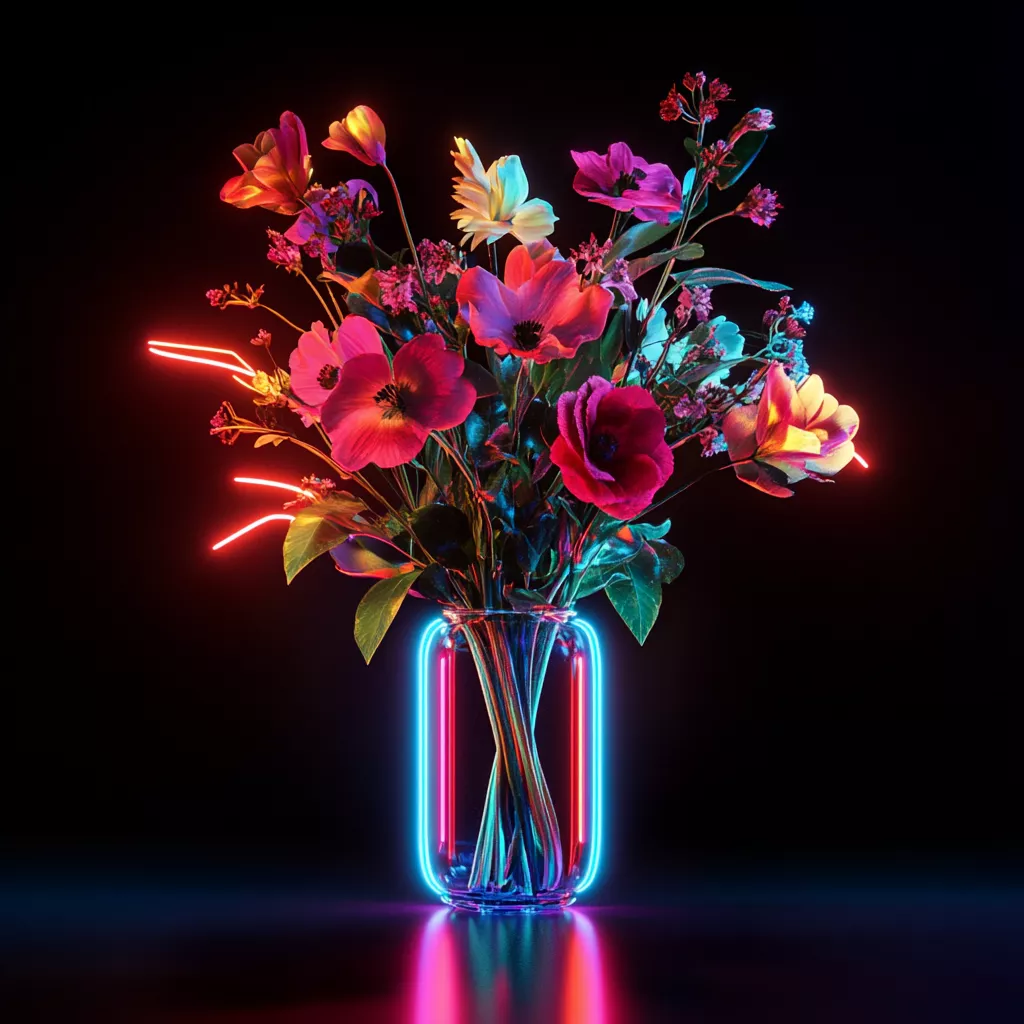 wbsoft_A_black_background_with_neon_lights_a_vase_with_multiple_a2e1fb01-f816-47ca-a13c-69215ccc6cba.png