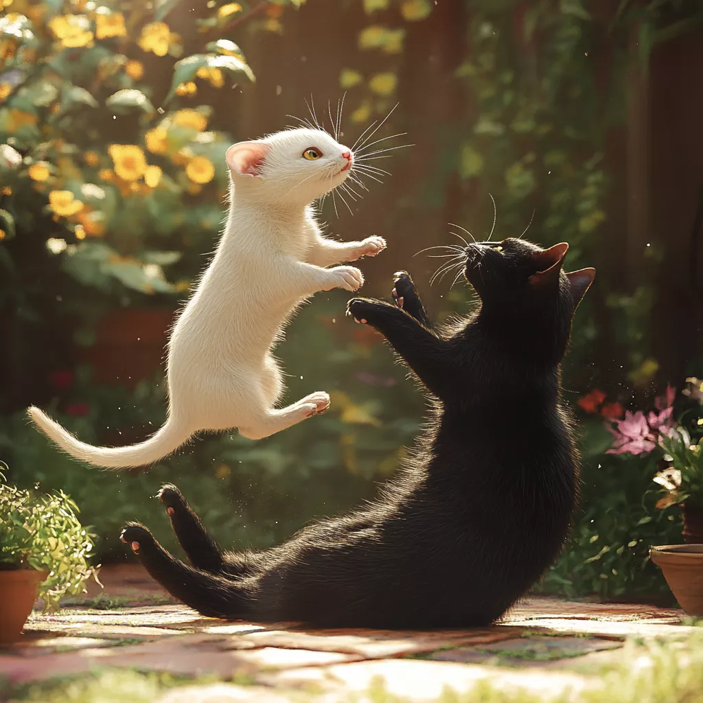 wbsoft_A_realistic_photo_of_a_white_weasel_and_a_black_cat_play_8ce69a27-158d-4a9a-a067-daf4fbfbeb08.png